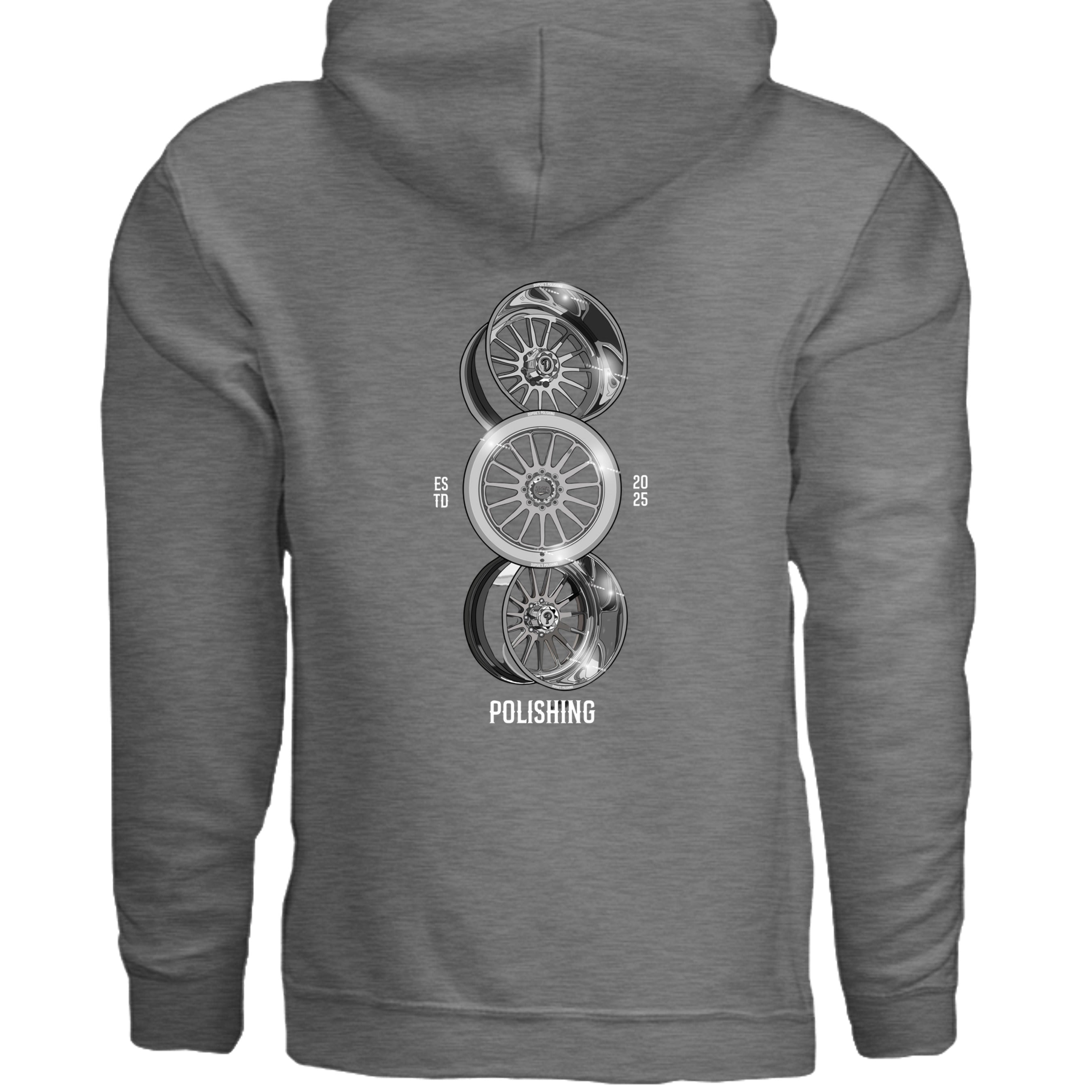 GRAPHITE HEATHER - G185 - BACK